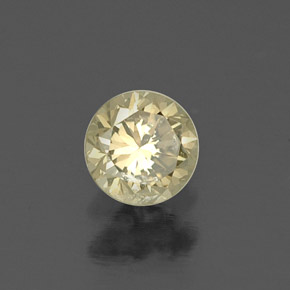 0,23 ctw natürlicher gelber Diamant, Rundschliff, VS-SI