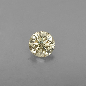 0,21 ctw natürlicher gelber Diamant, Rundschliff, VS