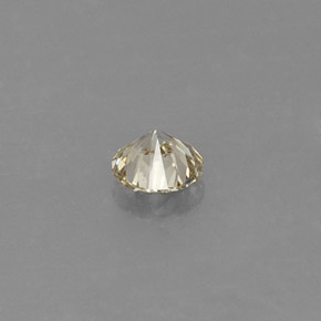 0,21 ctw natürlicher gelber Diamant, Rundschliff, VVS-VS