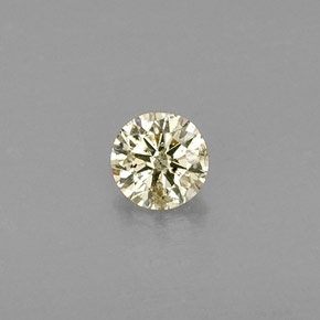 9,17 ctw natürlicher champagnerfarbend Diamant, Rund Schliff, SI