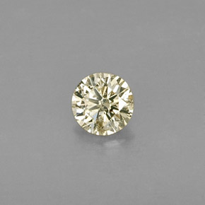 9,17 ctw natürlicher champagnerfarbend Diamant, Rund Schliff, SI