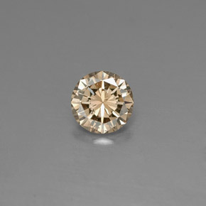 0,18 ctw natürlicher gelber Diamant, Rundschliff, VS