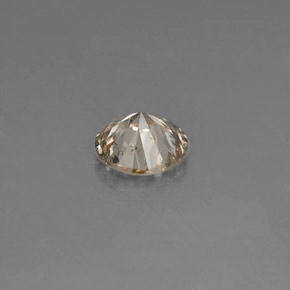 0,16 ctw natürlicher gelber Diamant, Rundschliff, VS