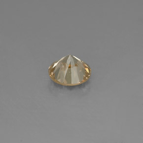 0,15 ctw natürlicher gelber Diamant, Rundschliff, VS