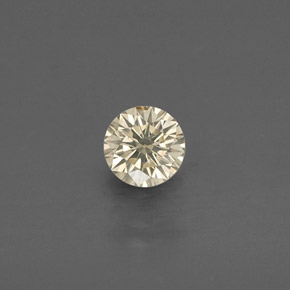 9,17 ctw natürlicher champagnerfarbend Diamant, Rund Schliff, VS