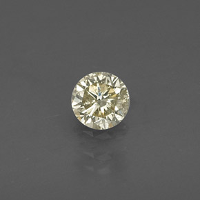 0,20 ctw natürlicher gelber Diamant, Rundschliff, VS
