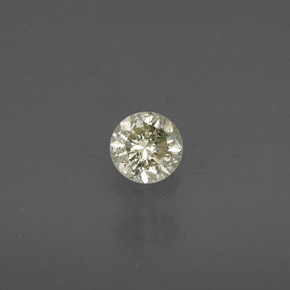 9,17 ctw natürlicher champagnerfarbend Diamant, Rund Schliff, VS