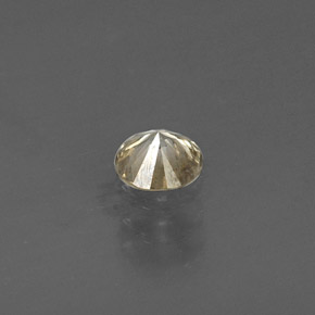0,17 ctw natürlicher gelber Diamant, Rundschliff, VS