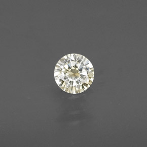 0,15 ctw natürlicher gelber Diamant, Rundschliff, VS