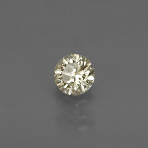 9,17 ctw natürlicher champagnerfarbend Diamant, Rund Schliff, VS