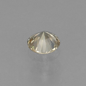 0,14 ctw natürlicher gelber Diamant, Rundschliff, VS