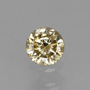 9,17 ctw natürlicher champagnerfarbend Diamant, Rund Schliff, VS