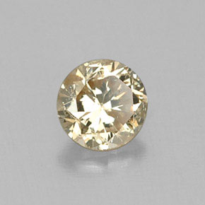 0,17 ctw natürlicher gelber Diamant, Rundschliff, VS