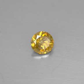 0,28 ctw natürlicher gelber Diamant, Rundschliff, VS-SI