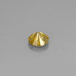 0,28 ctw natürlicher gelber Diamant, Rundschliff, VS-SI