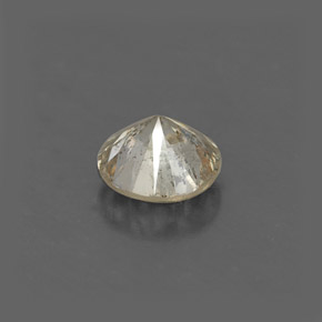 0,20 ctw natürlicher gelber Diamant, Rundschliff, VS-SI