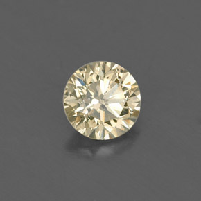 9,17 ctw natürlicher champagnerfarbend Diamant, Rund Schliff, VS