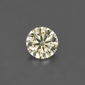 9,17 ctw natürlicher champagnerfarbend Diamant, Rund Schliff, VS