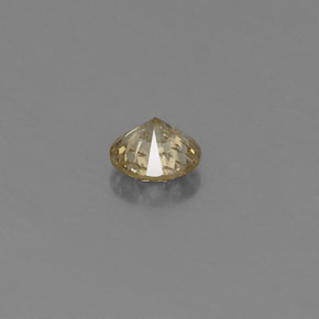 0,20 ctw natürlicher gelber Diamant, Rundschliff, VS