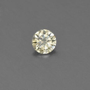 0,15 ctw natürlicher gelber Diamant, Rundschliff, VS