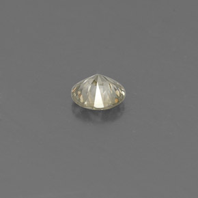 0,15 ctw natürlicher gelber Diamant, Rundschliff, VS