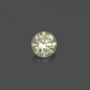 0,20 ctw natürlicher gelber Diamant, Rundschliff, VS