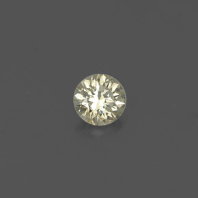 0,14 ctw natürlicher gelber Diamant, Rundschliff, VS