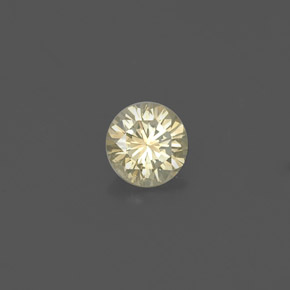 0,19 ctw natürlicher gelber Diamant, Rundschliff, VS