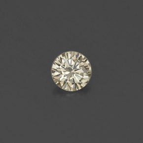 0,16 ctw natürlicher gelber Diamant, Rundschliff, VS
