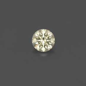 0,15 ctw natürlicher gelber Diamant, Rundschliff, VS