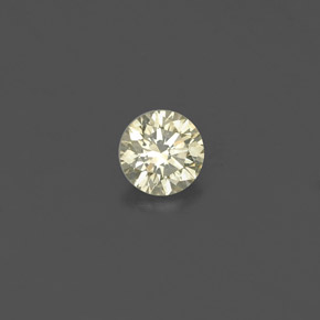 0,15 ctw natürlicher gelber Diamant, Rundschliff, VS