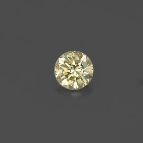 0,15 ctw natürlicher gelber Diamant, Rundschliff, VS