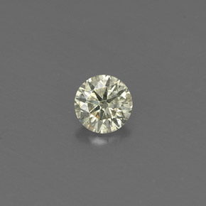 9,17 ctw natürlicher champagnerfarbend Diamant, Rund Schliff, VS