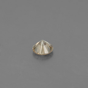 0,10 ctw natürlicher gelber Diamant, Rundschliff, VS-SI
