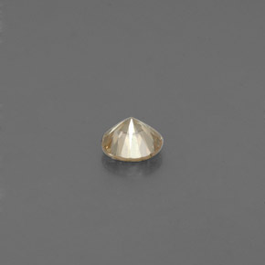 0,09 ctw natürlicher gelber Diamant, Rundschliff, VS