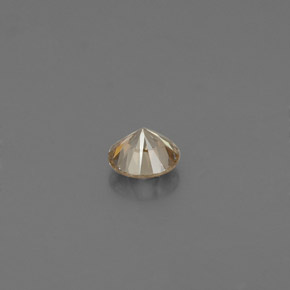 0,12 ctw natürlicher brauner Diamant, Rundschliff, VS