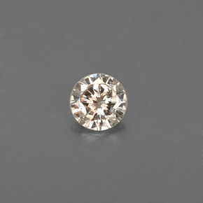 0,12 ctw natürlicher gelber Diamant, Rundschliff, VS