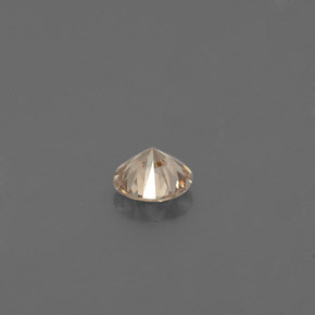 0,09 ctw natürlicher gelber Diamant, Rundschliff, VS