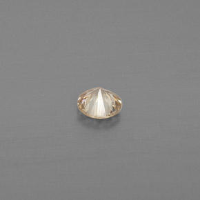 0,12 ctw natürlicher gelber Diamant, Rundschliff, VS