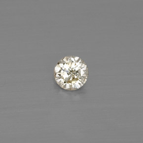 0,10 ctw natürlicher gelber Diamant, Rundschliff, VS