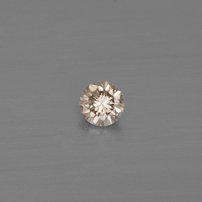 0,08 ctw natürlicher gelber Diamant, Rundschliff, VS