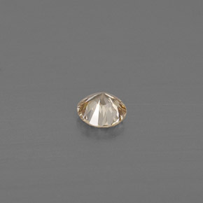 0,11 ctw natürlicher gelber Diamant, Rundschliff, VS