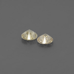  ct natürliche gelber Diamant-Edelsteine, Rundschliff, VS