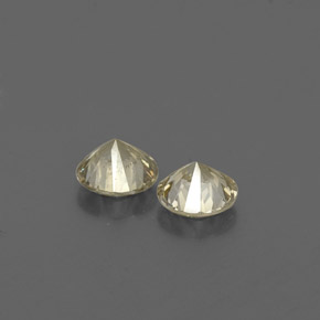  ct natürliche gelber Diamant-Edelsteine, Rundschliff, VS