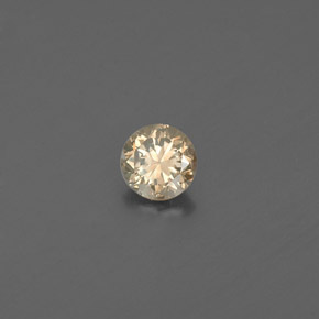 0,17 ctw natürlicher gelber Diamant, Rundschliff, VS