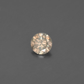 0,18 ctw natürlicher gelber Diamant, Rundschliff, VS