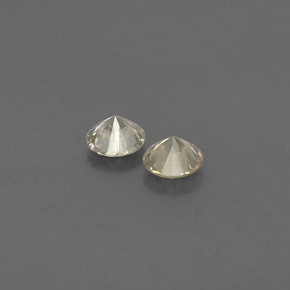  ct natürliche champagnerfarbend Diamant-Edelsteine, Rund Schliff, VS