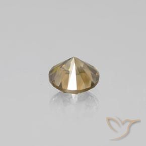 9,17 ctw natürlicher Champagner Diamant, Runden, SI