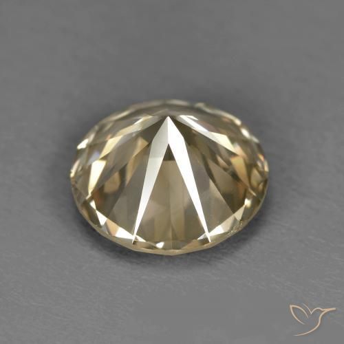 9,17 ctw natürlicher Cognac Diamant, Runden, SI