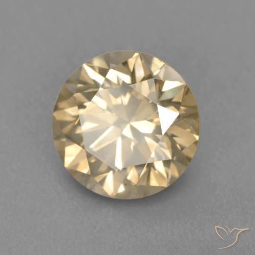 9,17 ctw natürlicher Cognac Diamant, Runden, SI